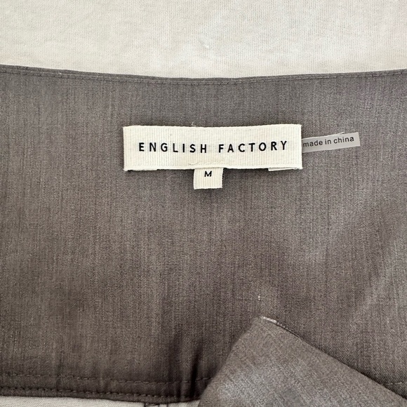 ENGLISH FACTORY medium Pleated Miniskort like new - Picture 15 of 16